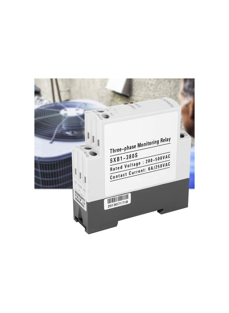 200-500VAC 50/60Hz Phase Sequence Protector 3 Phase Monitor Relay Circuit Protection