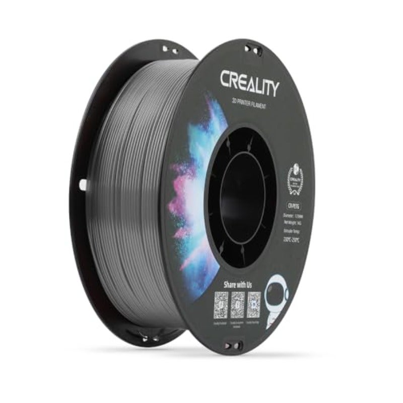 PETG Filament 1.75mm 3D Printer Filament Upgraded PLA 1kg Neatly Wound Spool Dimensional Accuracy 0.03mm Fit for Ender Bambu Lab Anycubic ELEGOO FDM Printers Grey - Image 1