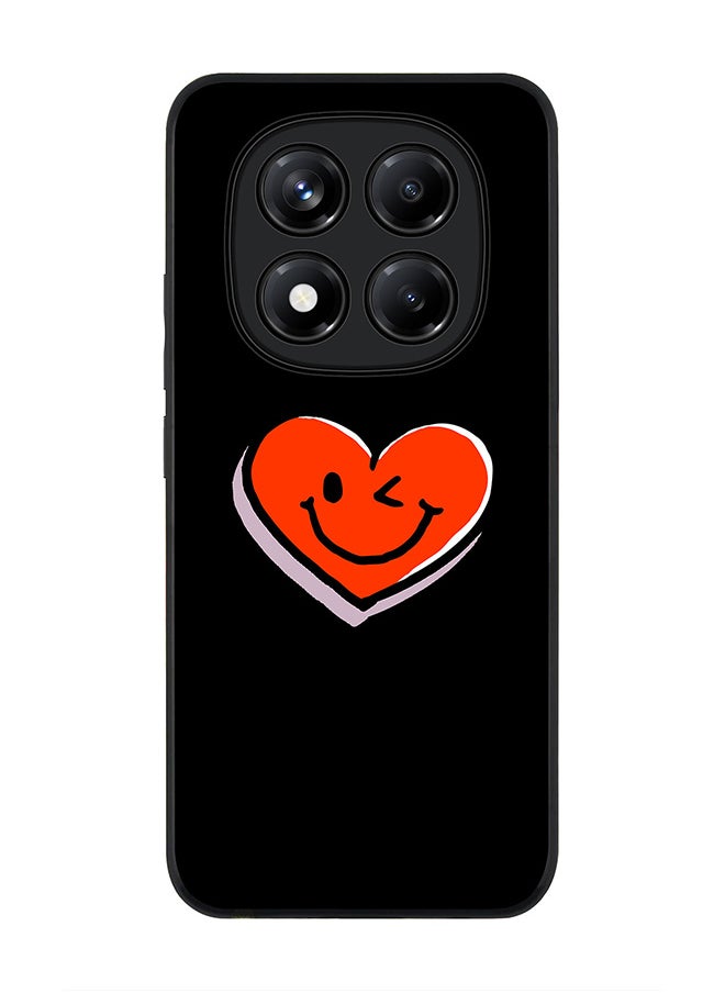 Stylizedd For Xiaomi Redmi Note 14 Pro 5G / X7 5G Case,Slim fit Camera Protection, Shockproof Thin Phone cover  - Winking Heart  - Image 1