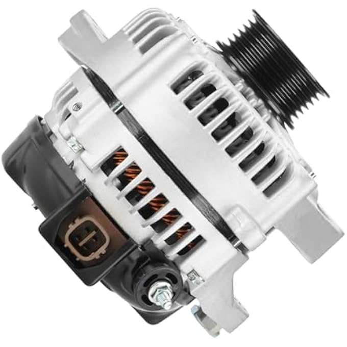 SEHNSUCHT Alternator Replacement New for Lexus RX330 2004-2006 3.3L, for Toyota Highlander 2004-2007 3.3L, for Toyota Sienna 2004-2006 3.3L,High Output Alternator Replace for 104210-3750 11032 - Image 1