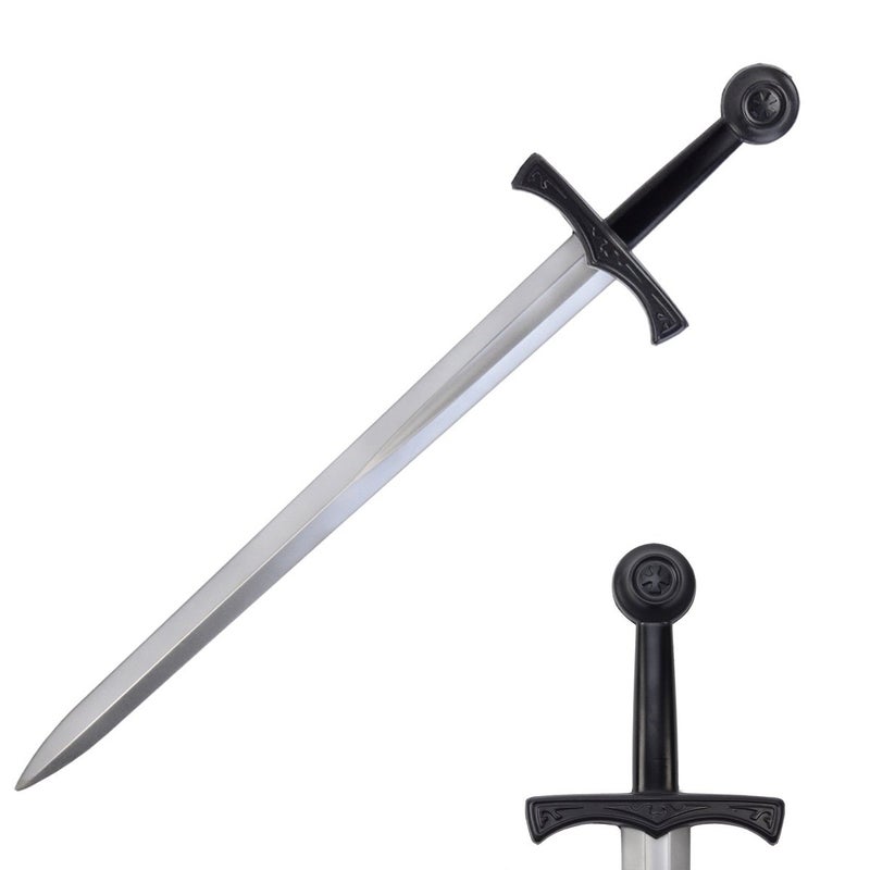 Hero's Edge G-JS101 Foam Excalibur Sword, 28" silver - Image 1