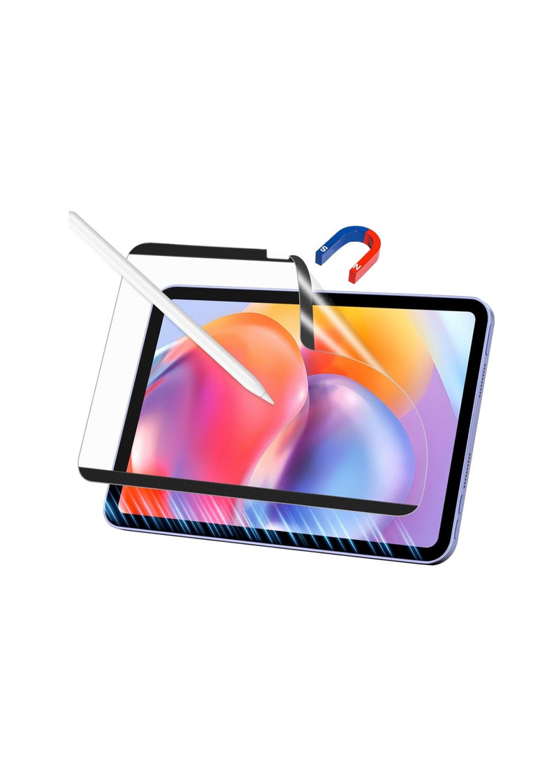 1Pack Paper-Feel Magnetic Screen Protector for iPad Pro 11 Inch M4 2024  iPad Air 11 inch M2 2024 iPad Air 11 inch M3 2025, Write and Draw Like on Paper, Detachable  Reusable,Removable, Matte,Anti-G - Image 1