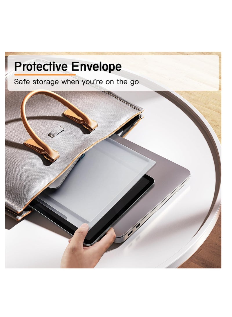 1Pack Paper-Feel Magnetic Screen Protector for iPad Pro 11 Inch M4 2024  iPad Air 11 inch M2 2024 iPad Air 11 inch M3 2025, Write and Draw Like on Paper, Detachable  Reusable,Removable, Matte,Anti-G - Image 5