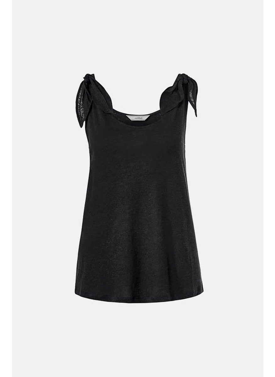 Women Scoop Neck Plain Sleeveless,  Black - pzsku/ZACEFF87BBC02E431D742Z/45/_/1724350992/8136b193-1a86-42ce-92f3-2eed357af2ee