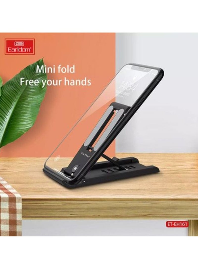 Earldom - EH-161 Strong Durable Adjustable Foldable Top Desk Mobile Phone Stand Holder - Image 1