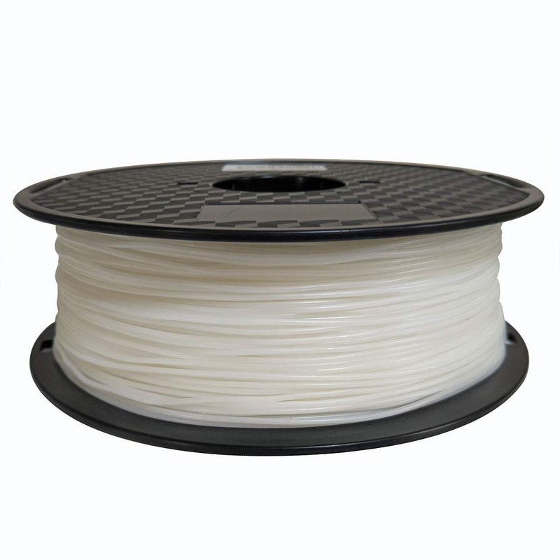 CC3D 72D Flexible Hard White TPU Filament 1.75mm 1KG 3D Printer Filament High Hardness High Toughness TPU Filament White FDM Printer Tough 3D Printing Material Comparable to Nylon Filament - Image 2