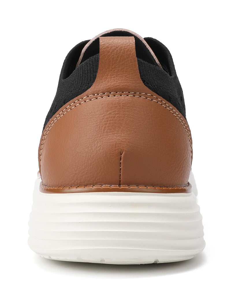 VILOCY Men's Casual Dress Sneakers Shoes Black,44W - Image 4