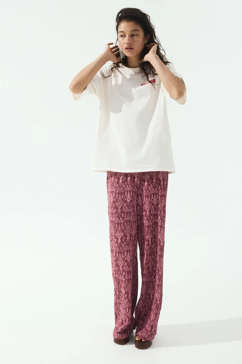 اتش اند ام بنطلون برباط