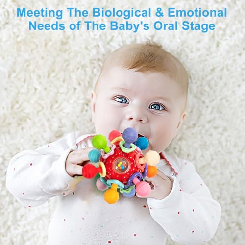 TOHIBEE Baby Montessori Sensory Toys for 0-6 6-12 Months, Baby Teether Teething Toys for Babies 0 3 6 9 12 18 Months, Newborn Infant Learning Developmental Toys Gifts for 1 2 Year Old Boys Girls - Image 2