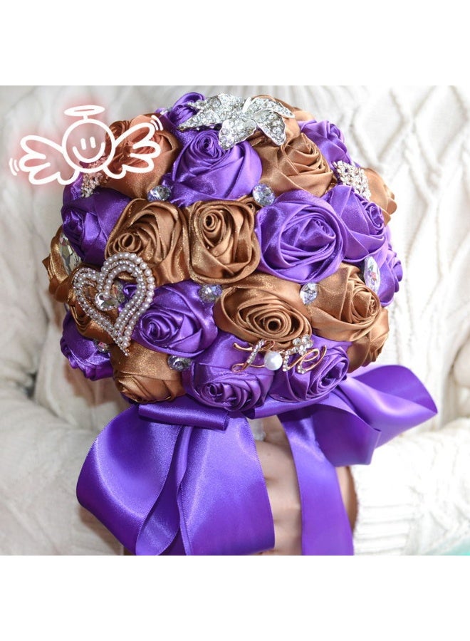 Nariele New Fashionable Bridal Wedding Handheld Flower