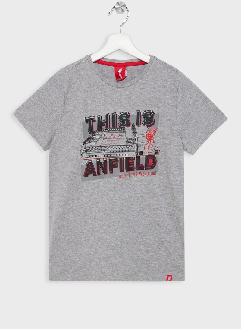 Liverpool FC Kids Liverpool Anfield T-Shirt