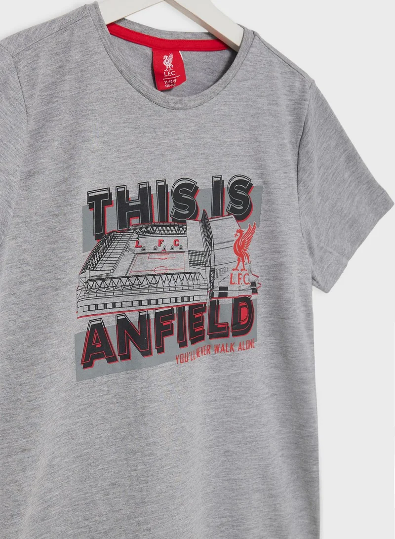 Liverpool FC  Kids Liverpool Anfield T-Shirt for Men | Best Price UAE