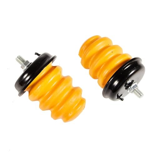 Autycle Front Bump Stops Control Arm Bumper Rear Bump Stops Axle Bumper Replacement for Chevy Silverado 1500 for GMC Sierra 1500, 4 pcs 15153958 15712438 - Image 5