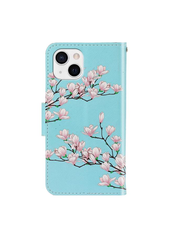 Zaboon Case For iPhone 13 3D Colored Drawing Horizontal Flip Leather Phone Case - Image 3