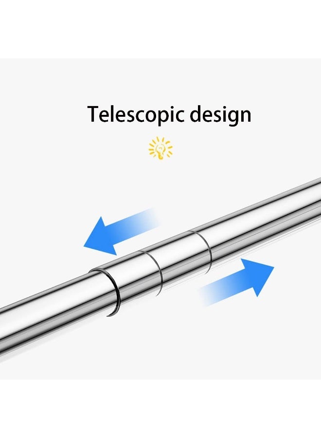 Folding X Shaped Clothes Drying Rack Expandable Compact Storage Stainless Steel Adjustable Space Saving Floor Stand Clothes Hanging for Indoor Outdoor - Image 4