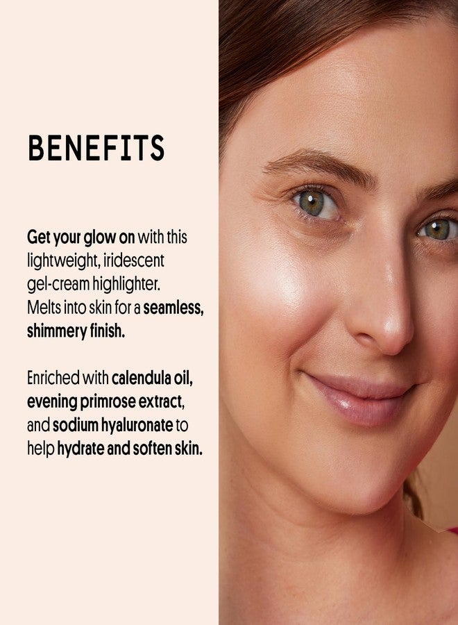 Winky Lux Cheeky Rose Liquid Highlighter, Gel-Cream Highlighter, Blush Topper, Shimmer Blush Finish, Buildable Glow, Long-Lasting Weightless Formula, Angel - Image 3