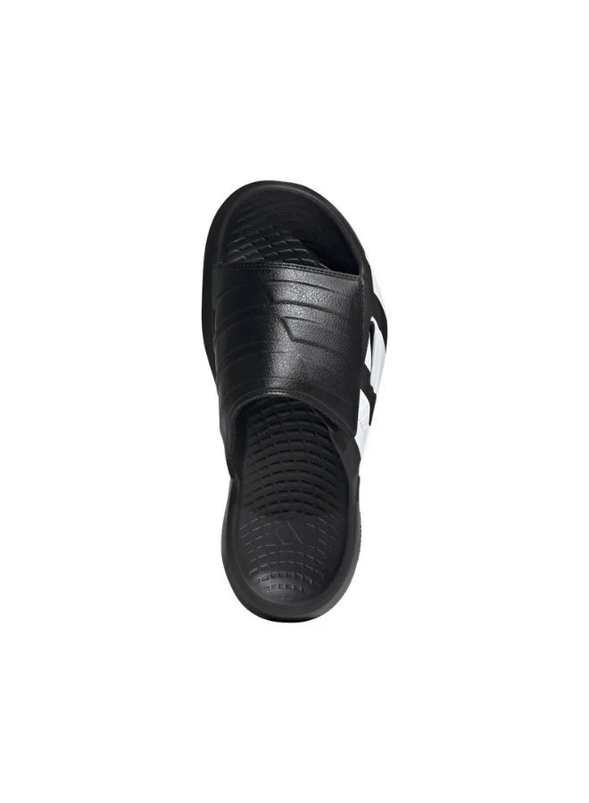 adidas صنادل رياضية سلايد يو سوداء من لايت بليز للجنسين