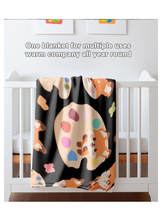 general Flannel thin blanket (warm and comfortable, suitable for sleep, gaming, dust removal and sandproof) 150cm*200cm - 527 - Image 4