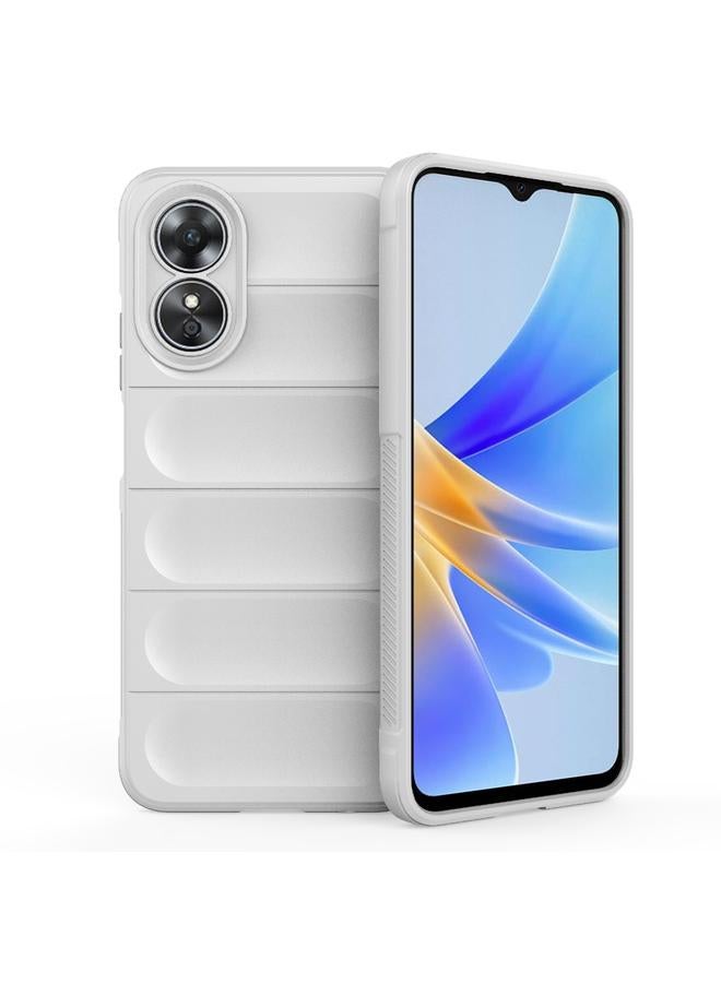 اس-توب جراب لهاتف OPPO A17 4G Global Magic Shield TPU + جراب هاتف من الفلانيل - Image 1