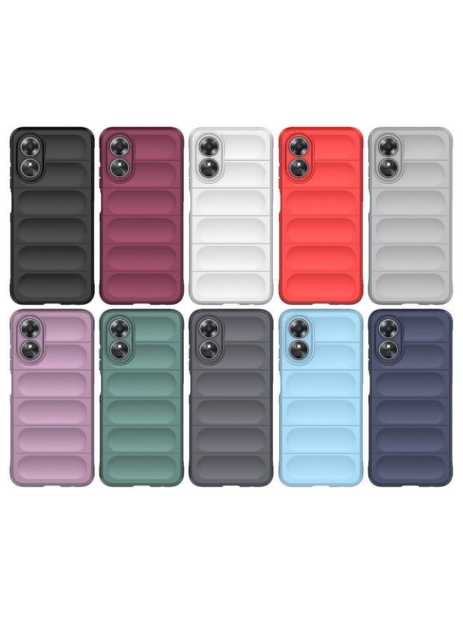 اس-توب جراب لهاتف OPPO A17 4G Global Magic Shield TPU + جراب هاتف من الفلانيل - Image 2