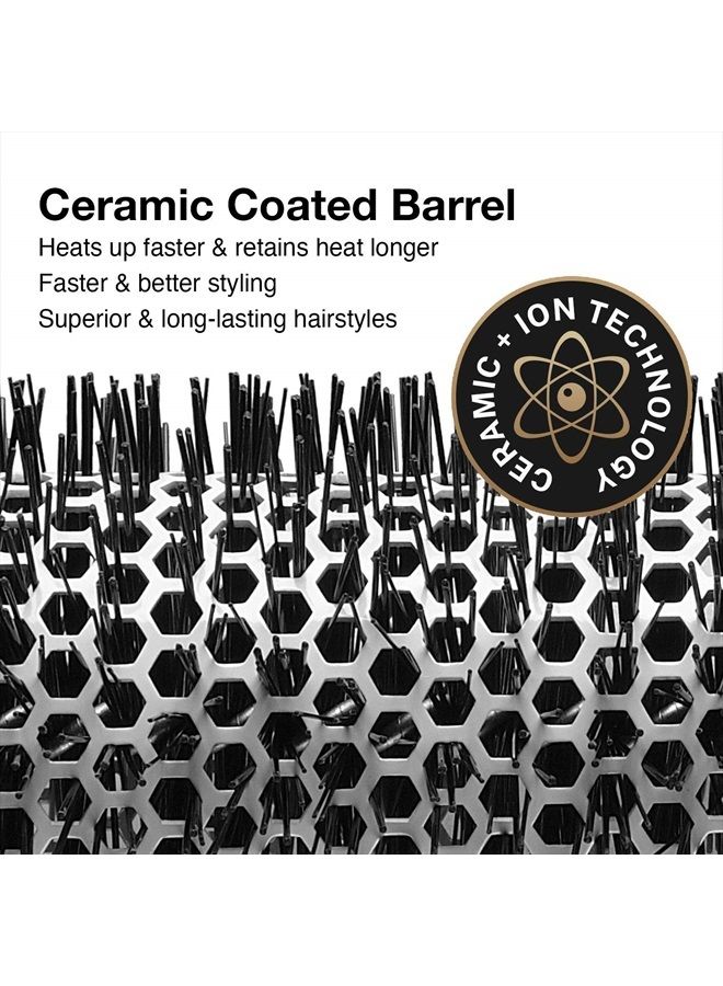 Olivia Garden Ceramic + Ion Round Thermal Hair Brush, 35mm - Image 2