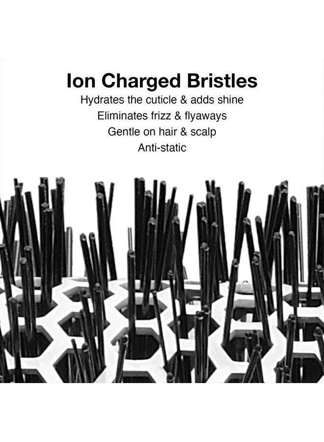 Olivia Garden Ceramic + Ion Round Thermal Hair Brush, 35mm - Image 3