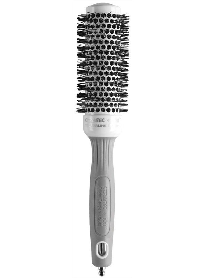 Olivia Garden Ceramic + Ion Round Thermal Hair Brush, 35mm - Image 1