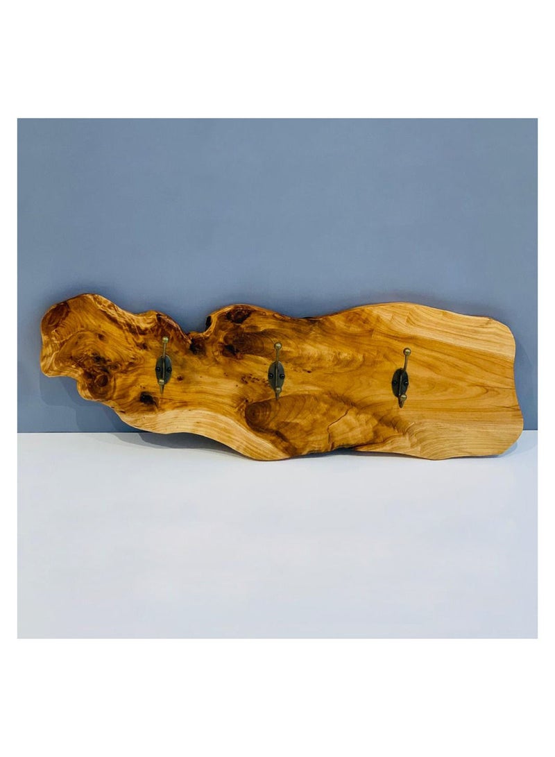 A versatile wooden wall hanger with a unique design, wooden - Image 1