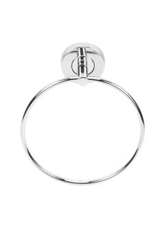 OCKO Ocko Banka Stainless Steel Towel Ring Silver Pack of 2  - Image 2