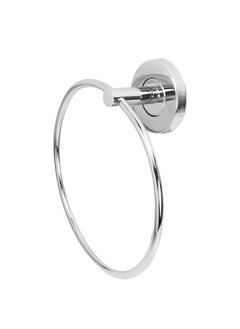 OCKO Ocko Banka Stainless Steel Towel Ring Silver Pack of 2  - Image 3