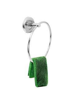 OCKO Ocko Banka Stainless Steel Towel Ring Silver Pack of 2  - Image 5