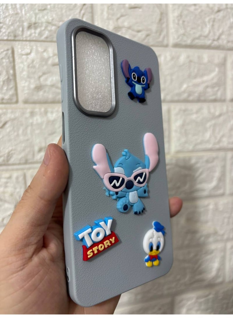 Back Cover With a cartoon  design  Compatible With Phone Oppo A55 / A16 - Image 2