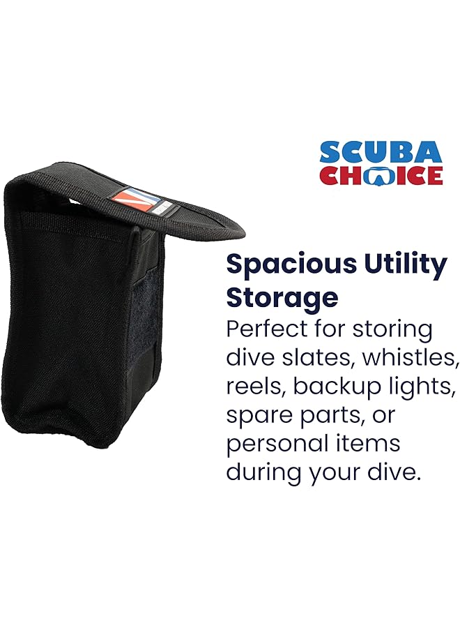 Scuba Choice Scuba Diving Bcd Utility Accessory Pouch Bag - Image 3