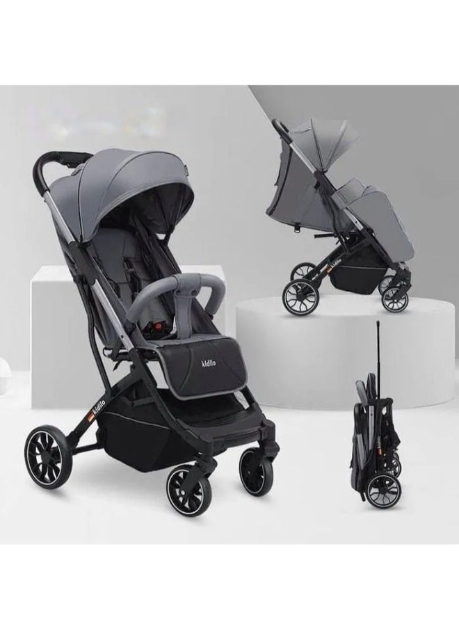 Kidilo kidilo Travel and Hiking Stroller ( Stroller weight 7.8 KG ) K20 GRAY 