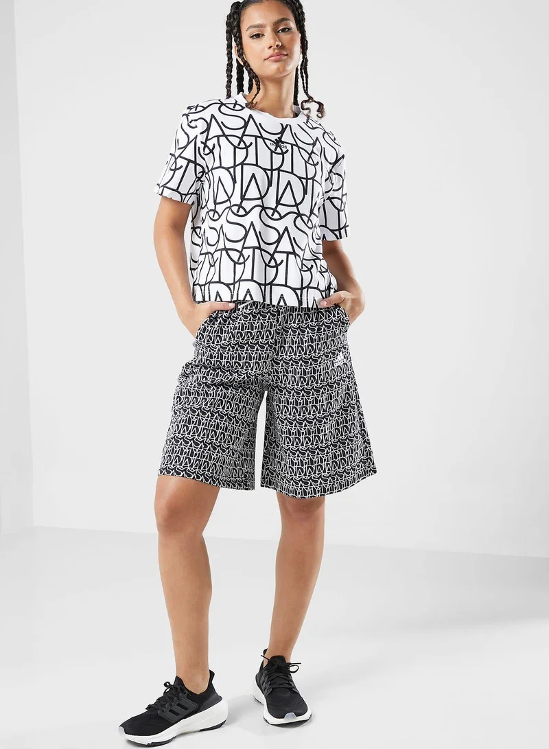 Adidas Adidas Bluv Q2 Sho Cul Black Training Shorts For Women Xs