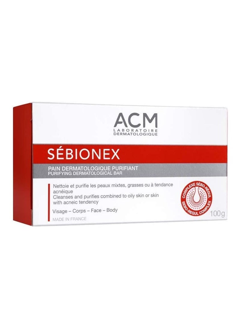 ACM Sebionex Purifying Bar 100Gm made in france - Image 2