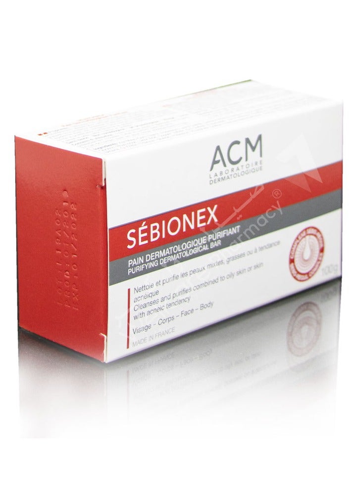 ACM Sebionex Purifying Bar 100Gm made in france - Image 4