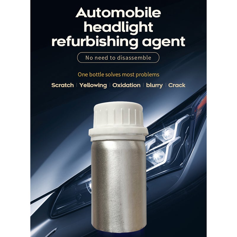 100ml Universal Headlight Restoration Kit Car Headlamp Polishing Anti-scratch For Car Head Lamp Lens Repair Liquid - Image 5