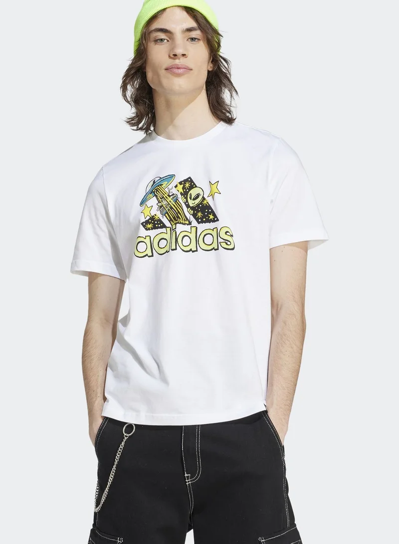 Adidas Sportswear Dream Doodle Fill T-Shirt