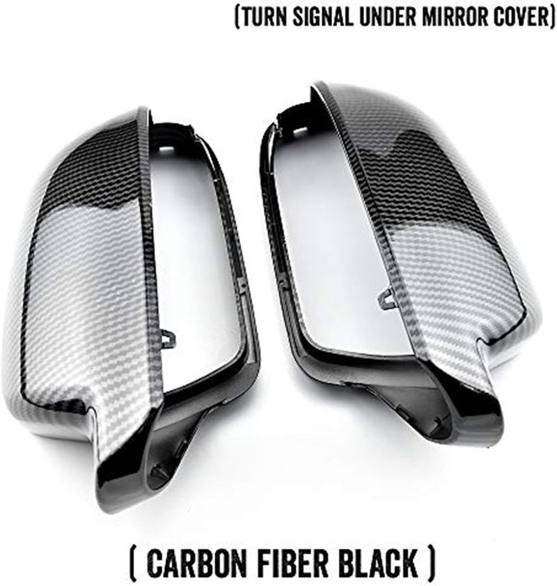 Wivplex Gloss Black Rearview Wing Mirror Cover Caps - Image 4