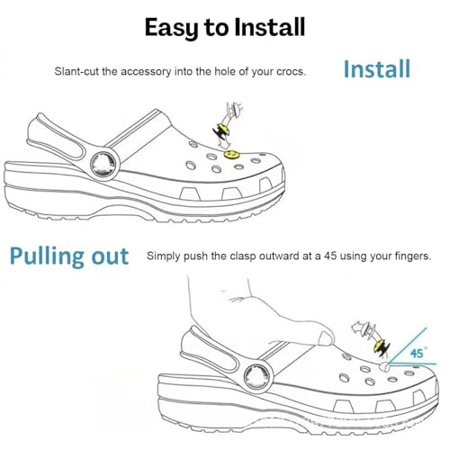 Flavizo 9pcs Flower Shoe Charms, Multicolor Silicone Cute Buttons for Women and Girls Sandals, Stylish Accessories for Clog Decoration - Image 4