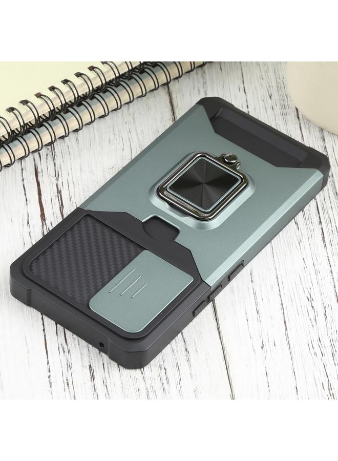 اس-توب جراب لهاتف Samsung Galaxy A53 5G بتصميم غطاء كاميرا منزلق مصنوع من مادة PC + TPU مقاوم للصدمات - Image 4