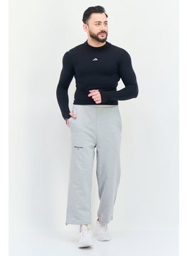 Adidas Men Sportswear Fit  Long Sleeve Running T-Shirt, Black  - Image 2