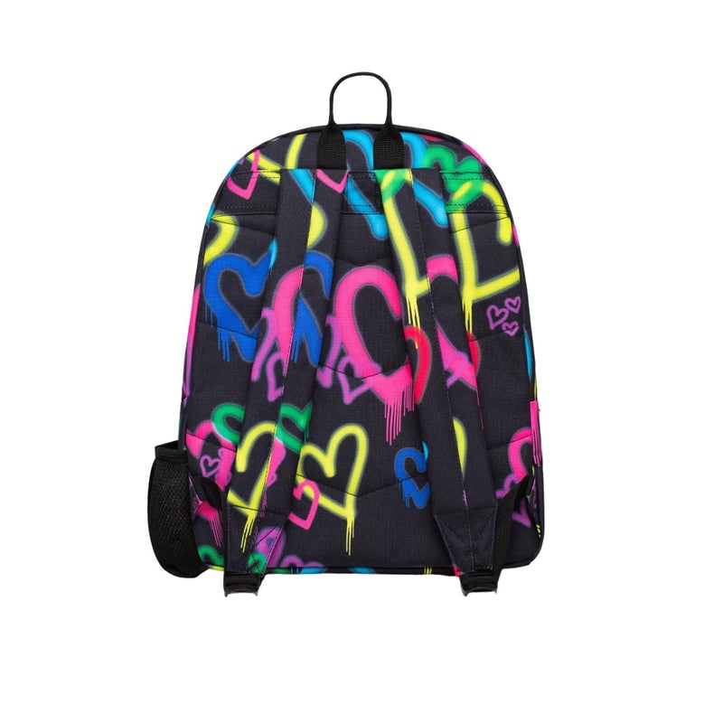 Hype Girl's Graffiti Hearts Backpacks, One Size - Image 2