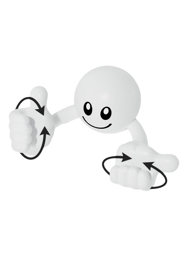 LumiArk Cartoon Smile Thumbs-Up Phone and Tablet Stand  - Image 1