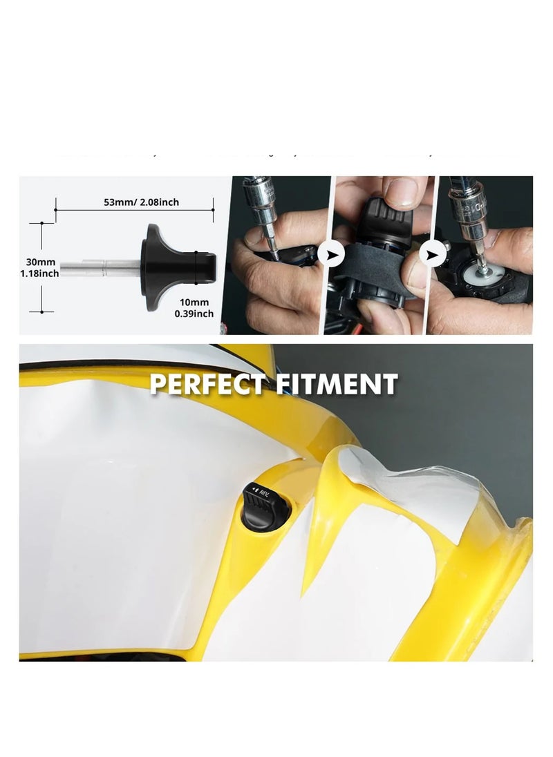 General - CNC Machining Anti-slip design Reverse Knob Compatible with Yamaha Raptor 700 Black - Image 1
