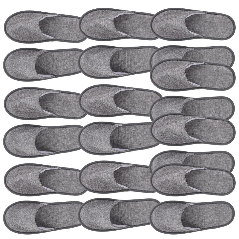 Folding Travel Slippers Non Slip Portable Lightweight Foldable For Hotel Home Spa - Image 2