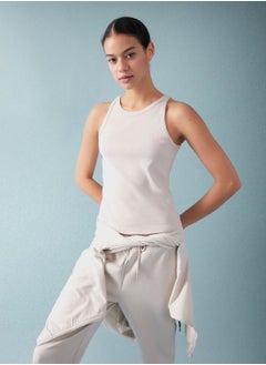 DeFacto Defactofit Slim Fit Crew Neck Sports Tank Top  - Image 2