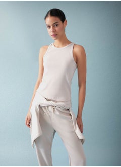DeFacto Defactofit Slim Fit Crew Neck Sports Tank Top  - Image 3