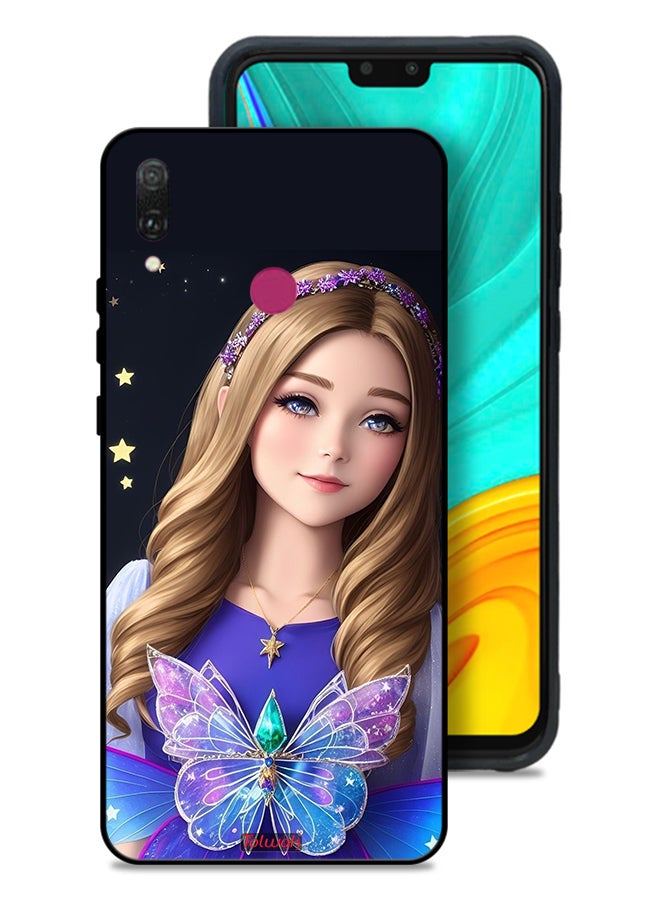 Tolwak Huawei Y9 (2019) Protective Case Cover Cute Butterfly Girl - Image 1